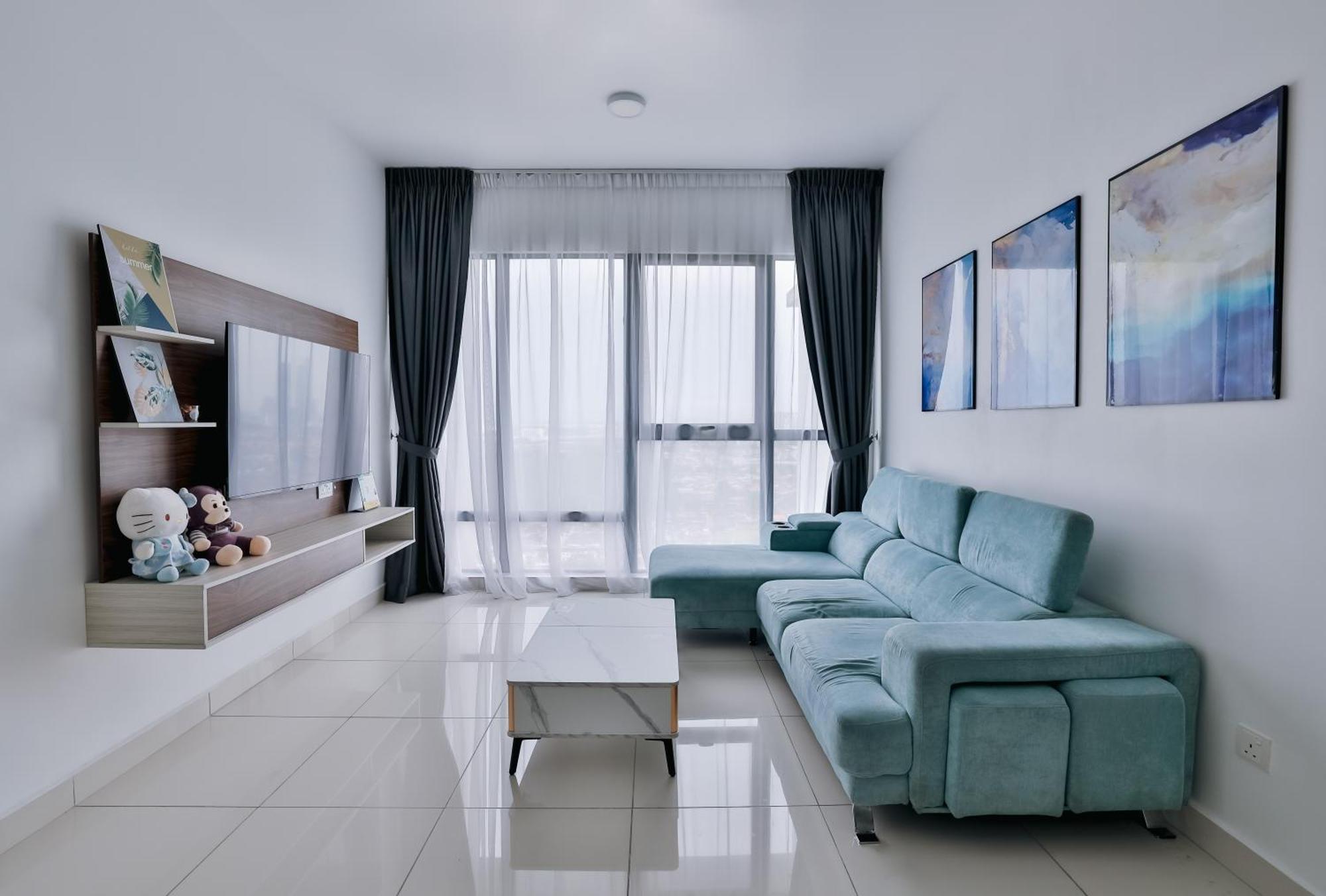 Mid Valley Southkey Mosaic 2br With Wifi 5-7pax Pangsapuri *